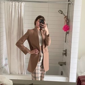 Stella McCartney Structured Coat in Camel